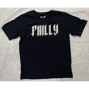 PHILLY NEW ERA Philadelphia Phillies New Style t-shirt fan gear Kids 10/12 Large